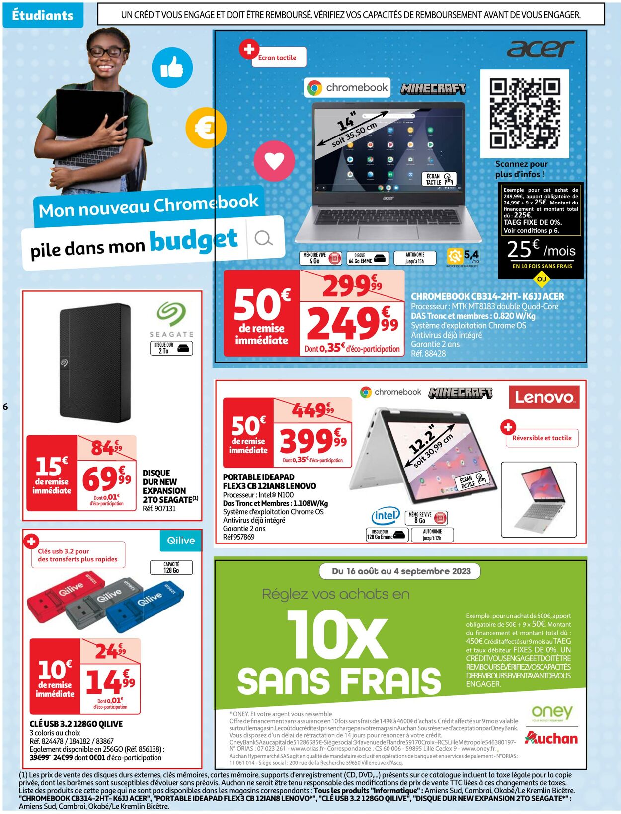 Catalogue Auchan 16.08.2023 - 04.09.2023