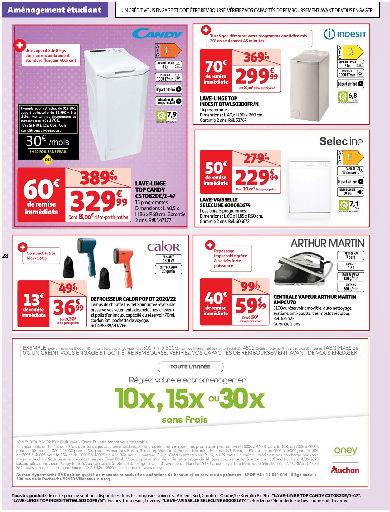 Catalogue Auchan 16.08.2023 - 04.09.2023