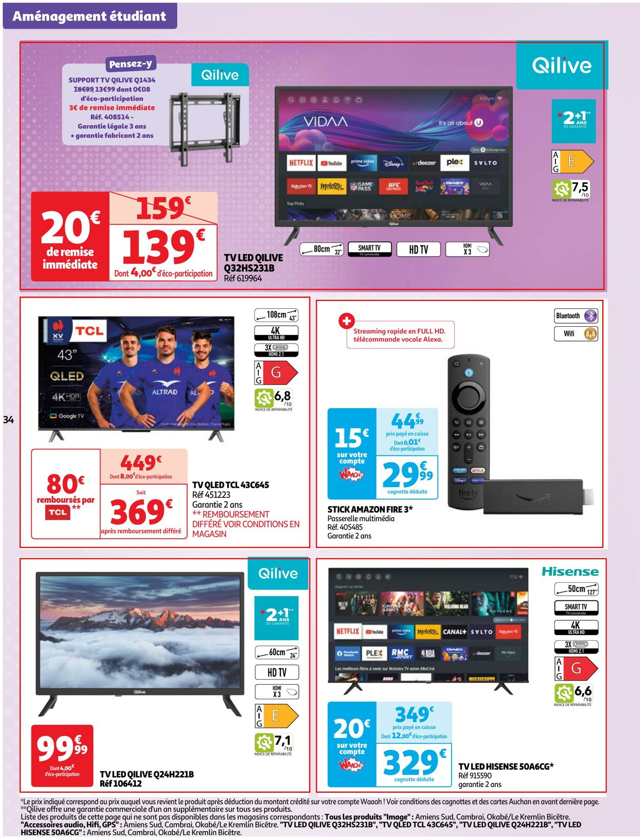 Catalogue Auchan 16.08.2023 - 04.09.2023