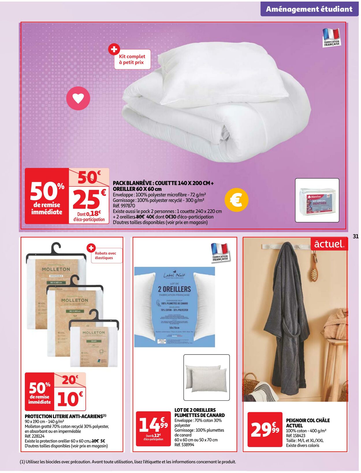 Catalogue Auchan 16.08.2023 - 04.09.2023