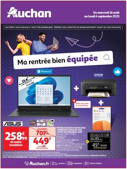 Catalogue Auchan 16.08.2023 - 04.09.2023