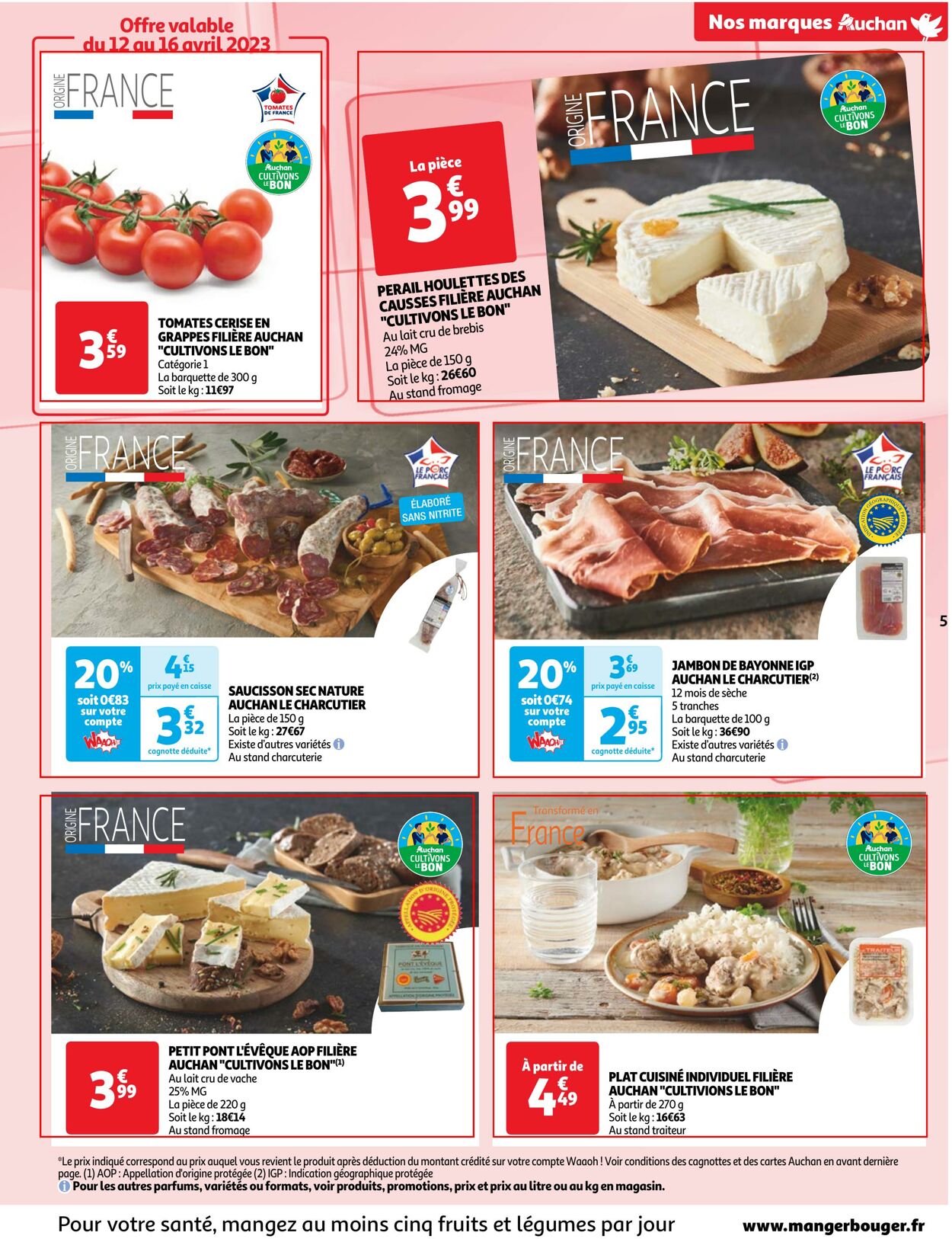 Catalogue Auchan 12.04.2023 - 24.04.2023