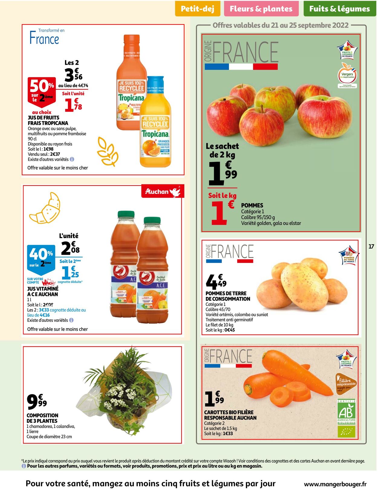 Catalogue Auchan 21.09.2022 - 27.09.2022