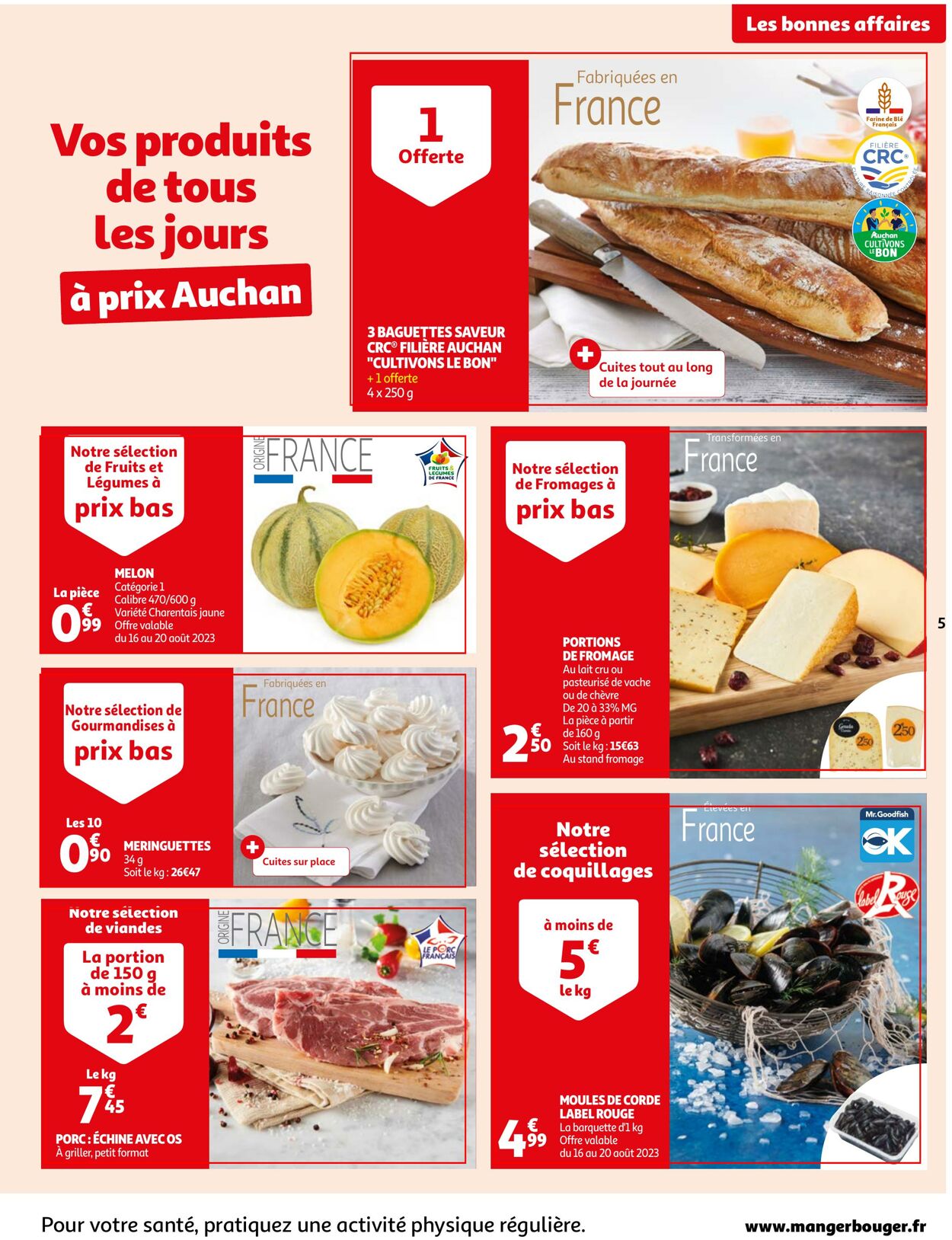 Catalogue Auchan 16.08.2023 - 21.08.2023