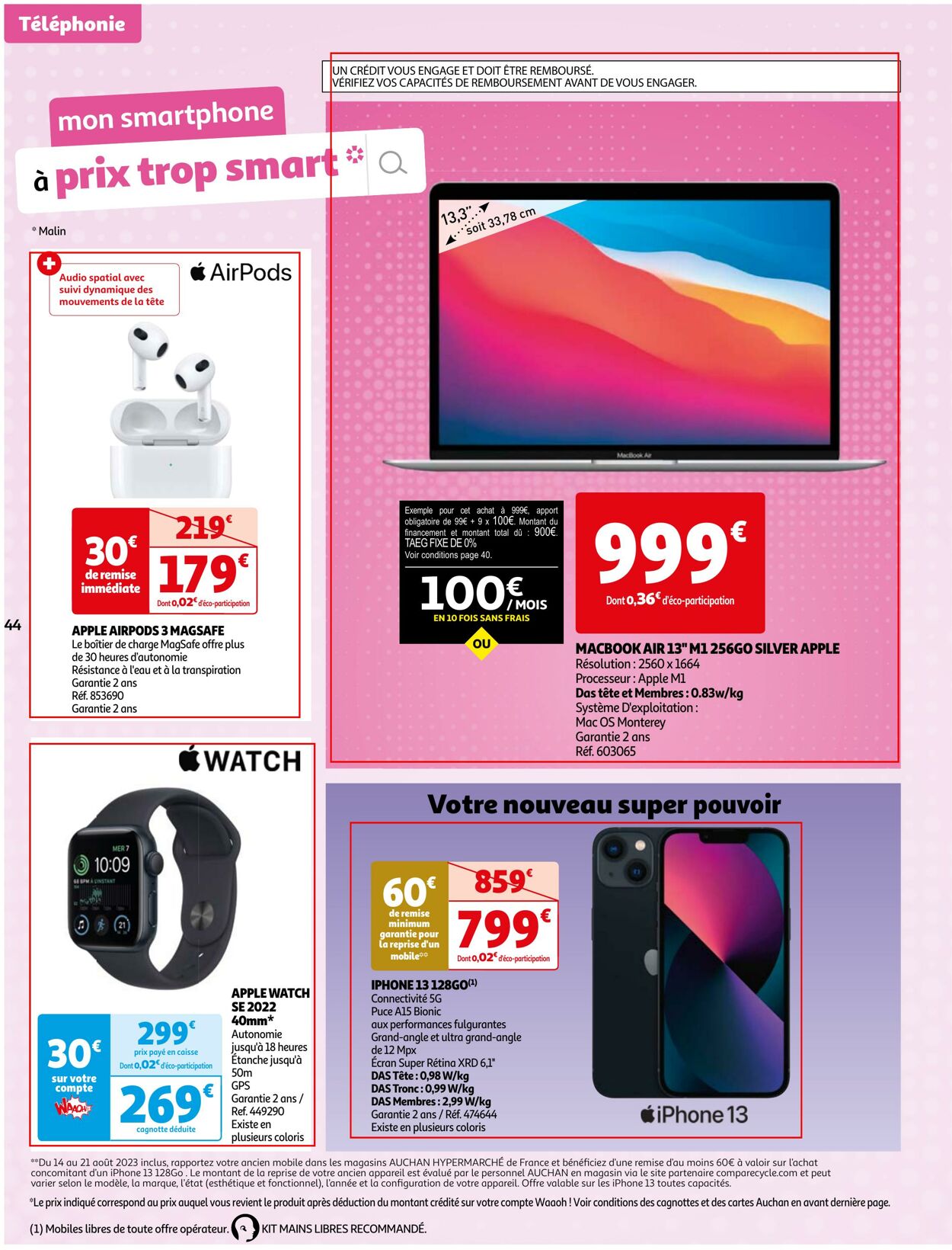 Catalogue Auchan 16.08.2023 - 21.08.2023