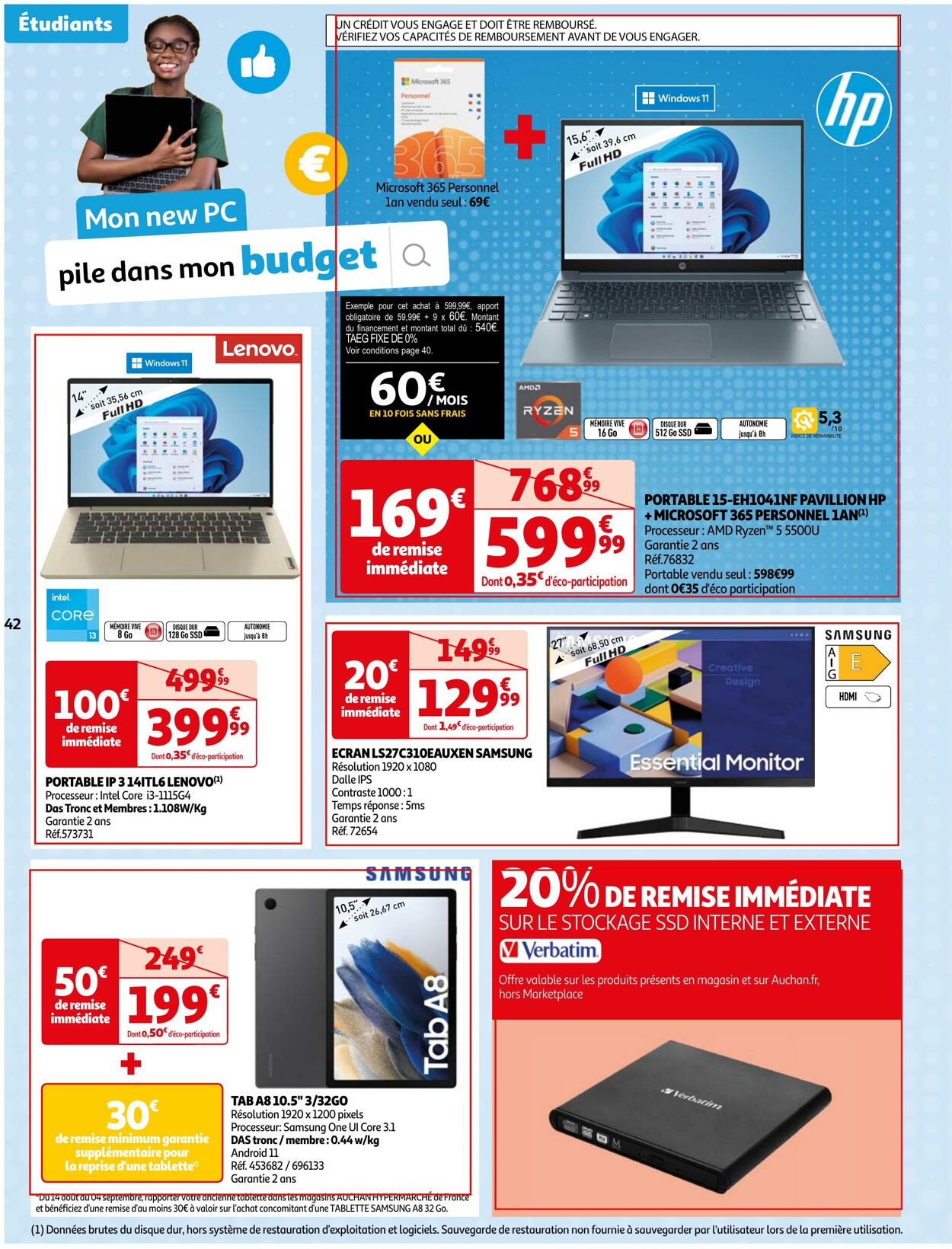 Catalogue Auchan 16.08.2023 - 21.08.2023