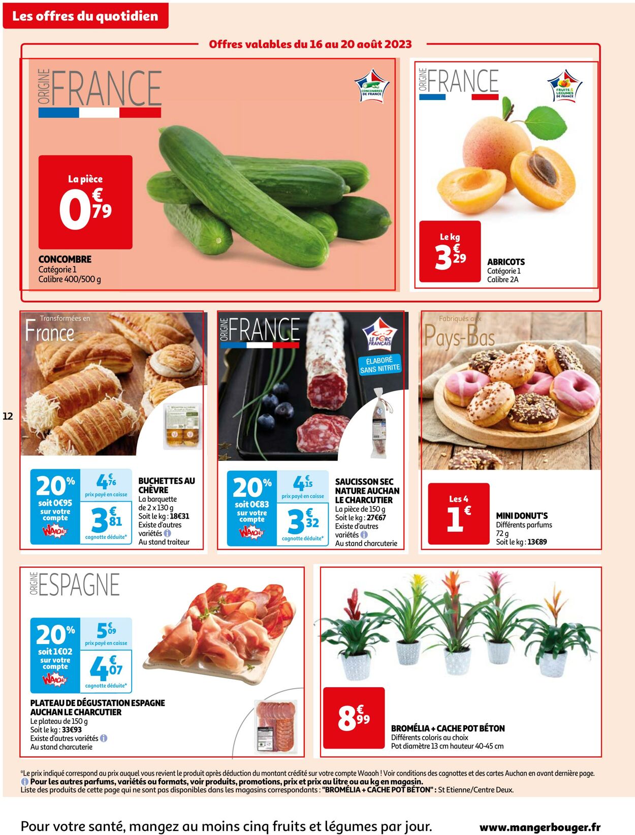 Catalogue Auchan 16.08.2023 - 21.08.2023