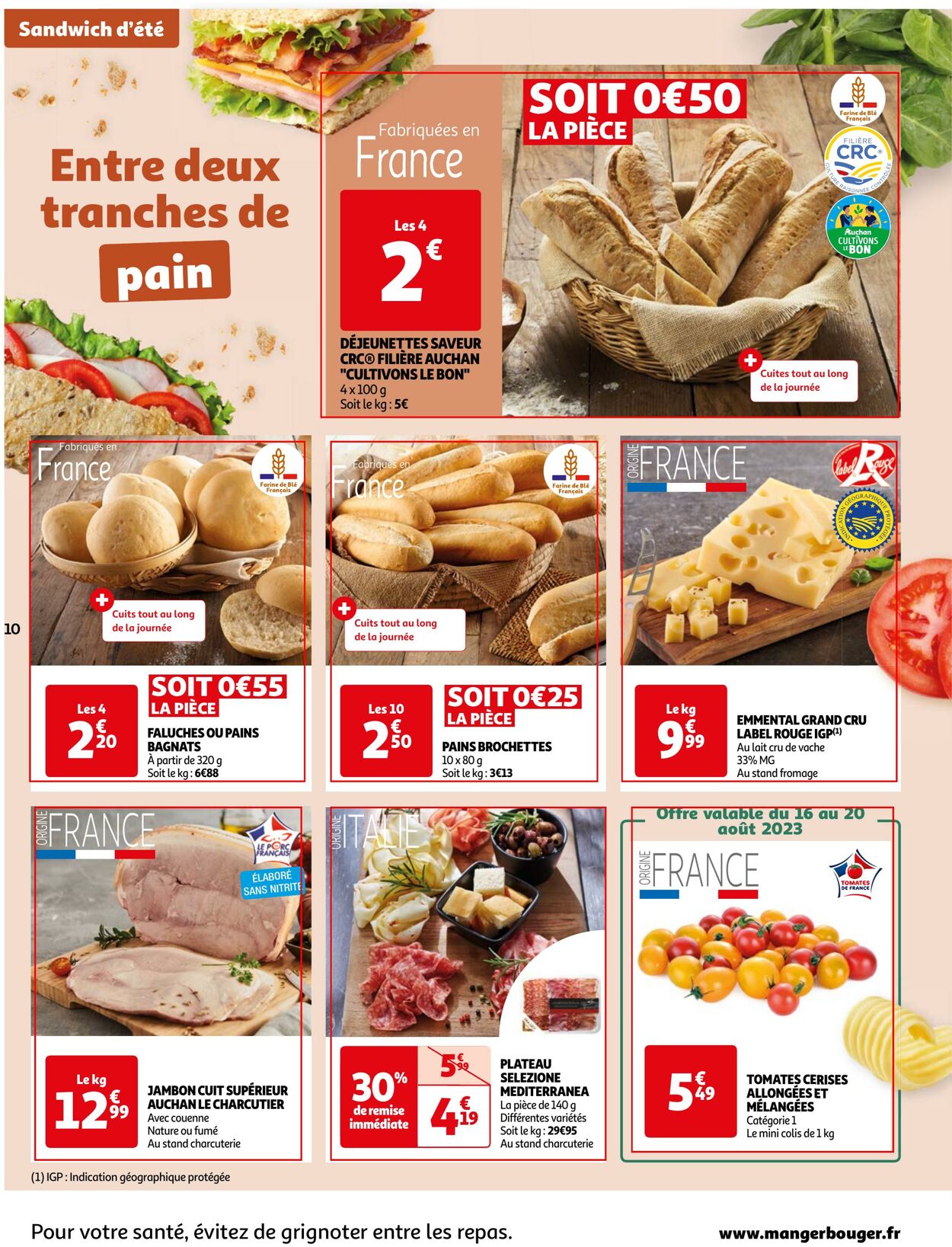 Catalogue Auchan 16.08.2023 - 21.08.2023