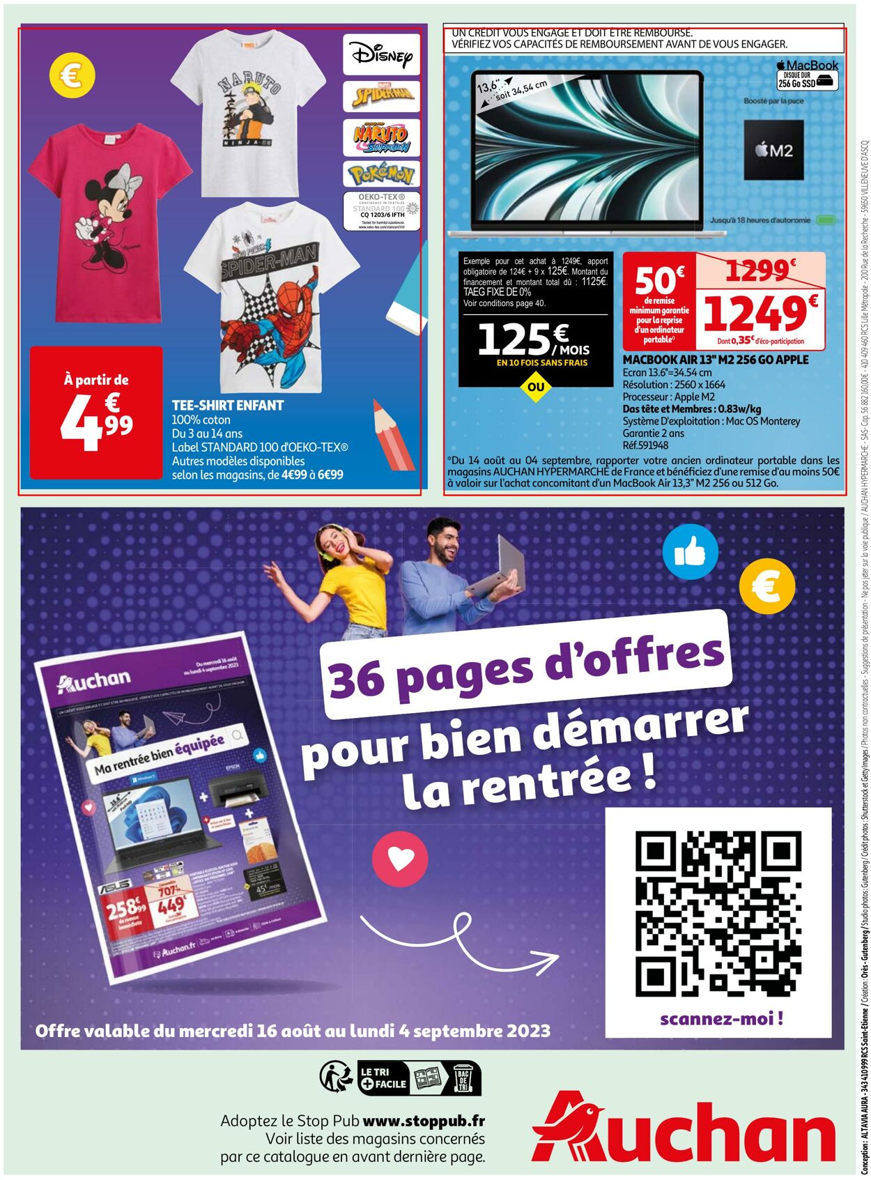 Catalogue Auchan 16.08.2023 - 21.08.2023