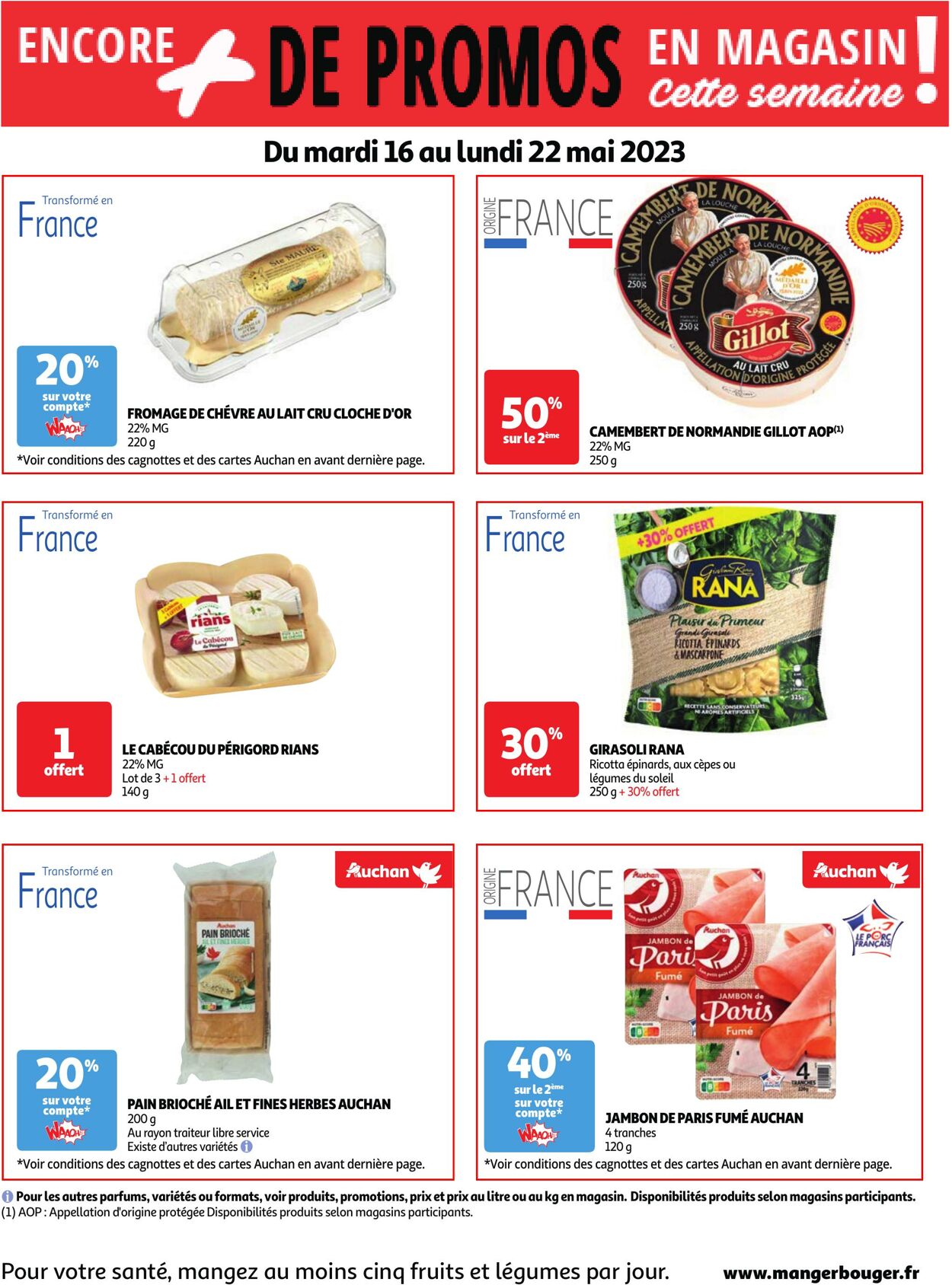 Catalogue Auchan 16.05.2023 - 22.05.2023