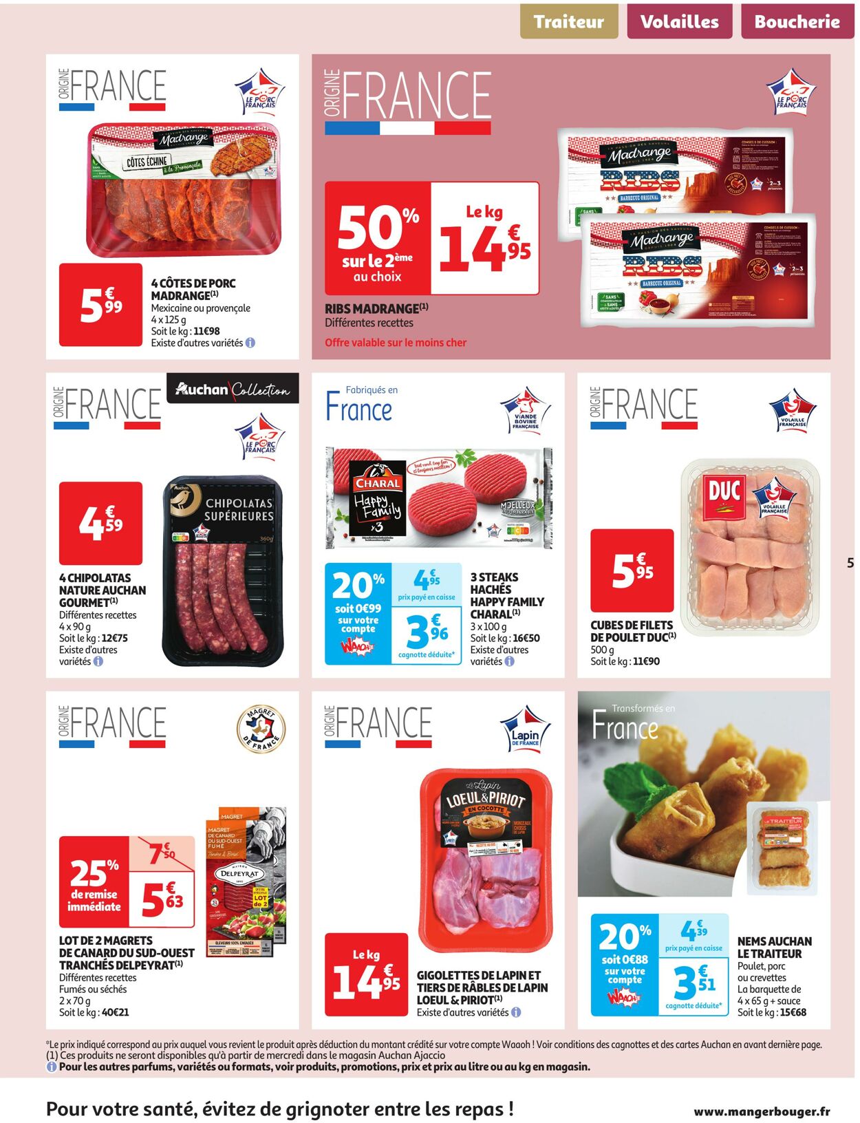 Catalogue Auchan 16.08.2023 - 20.08.2023