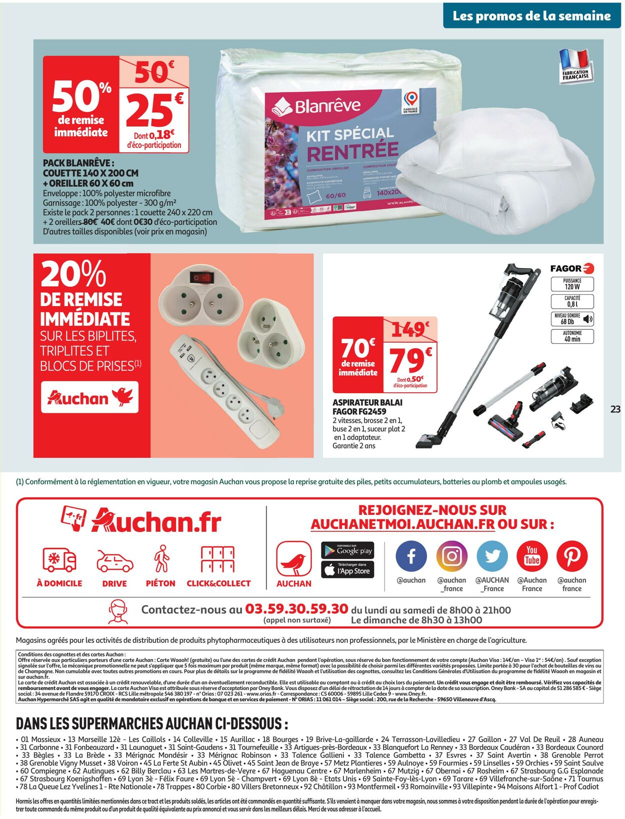 Catalogue Auchan 16.08.2023 - 20.08.2023