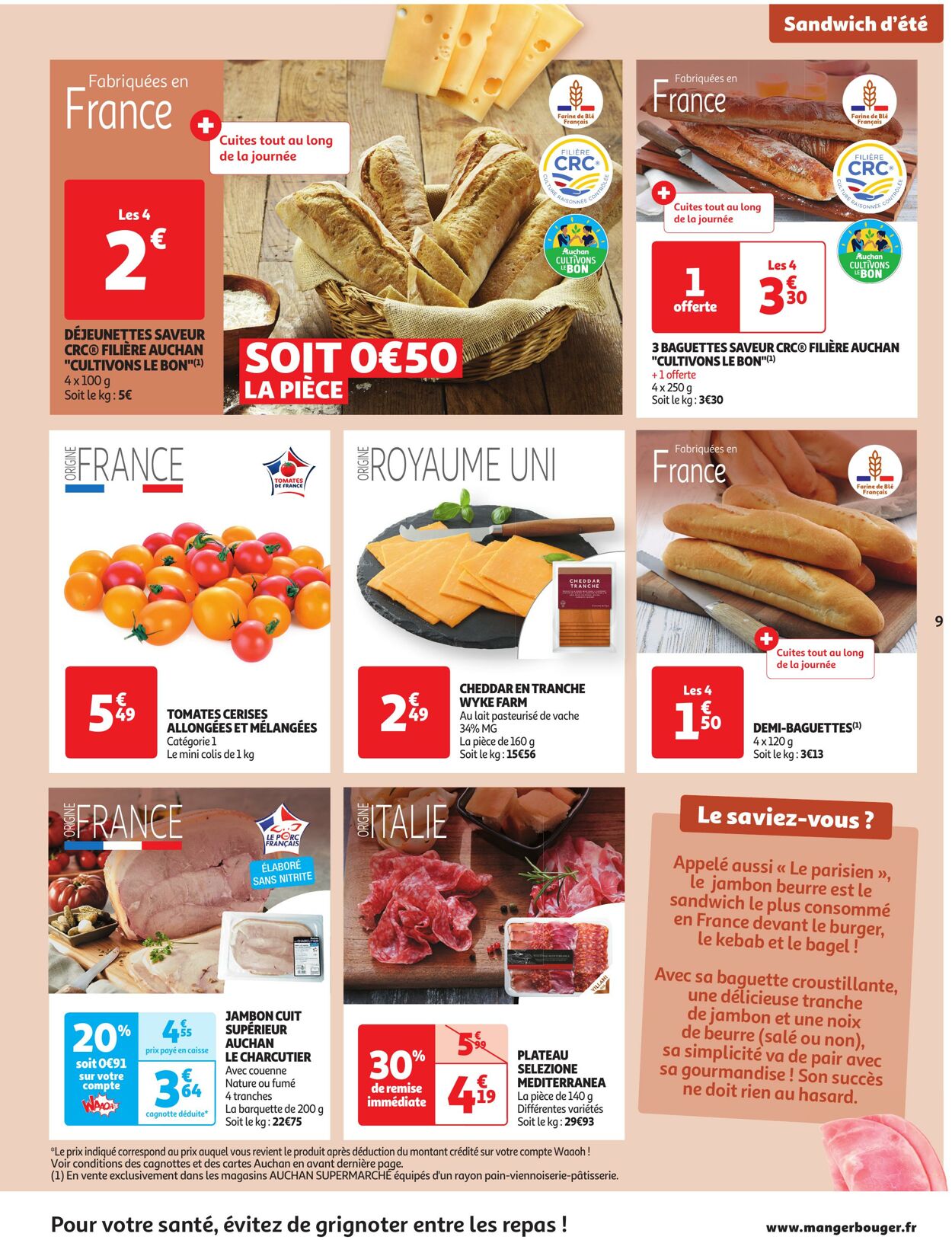 Catalogue Auchan 16.08.2023 - 20.08.2023