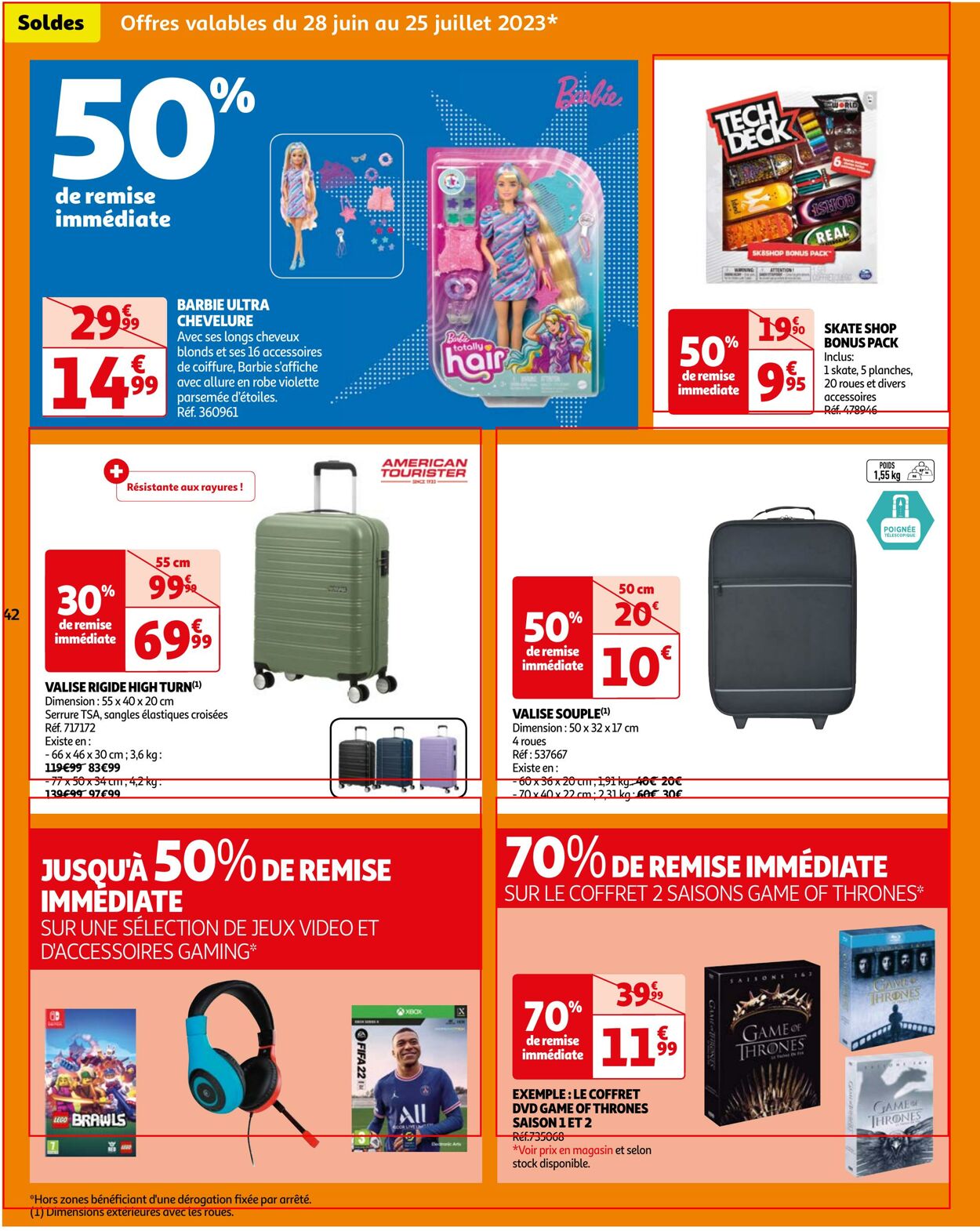 Catalogue Auchan 27.06.2023 - 03.07.2023