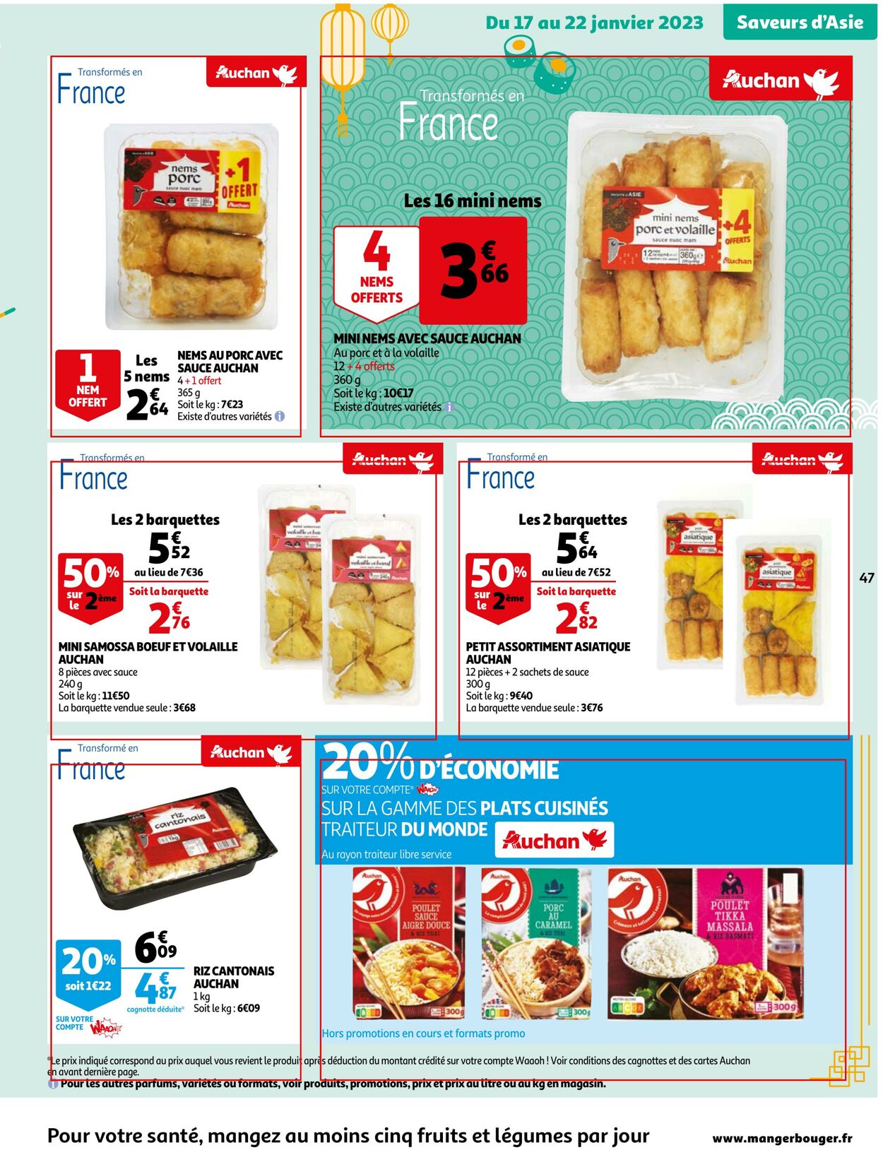 Catalogue Auchan 17.01.2023 - 23.01.2023