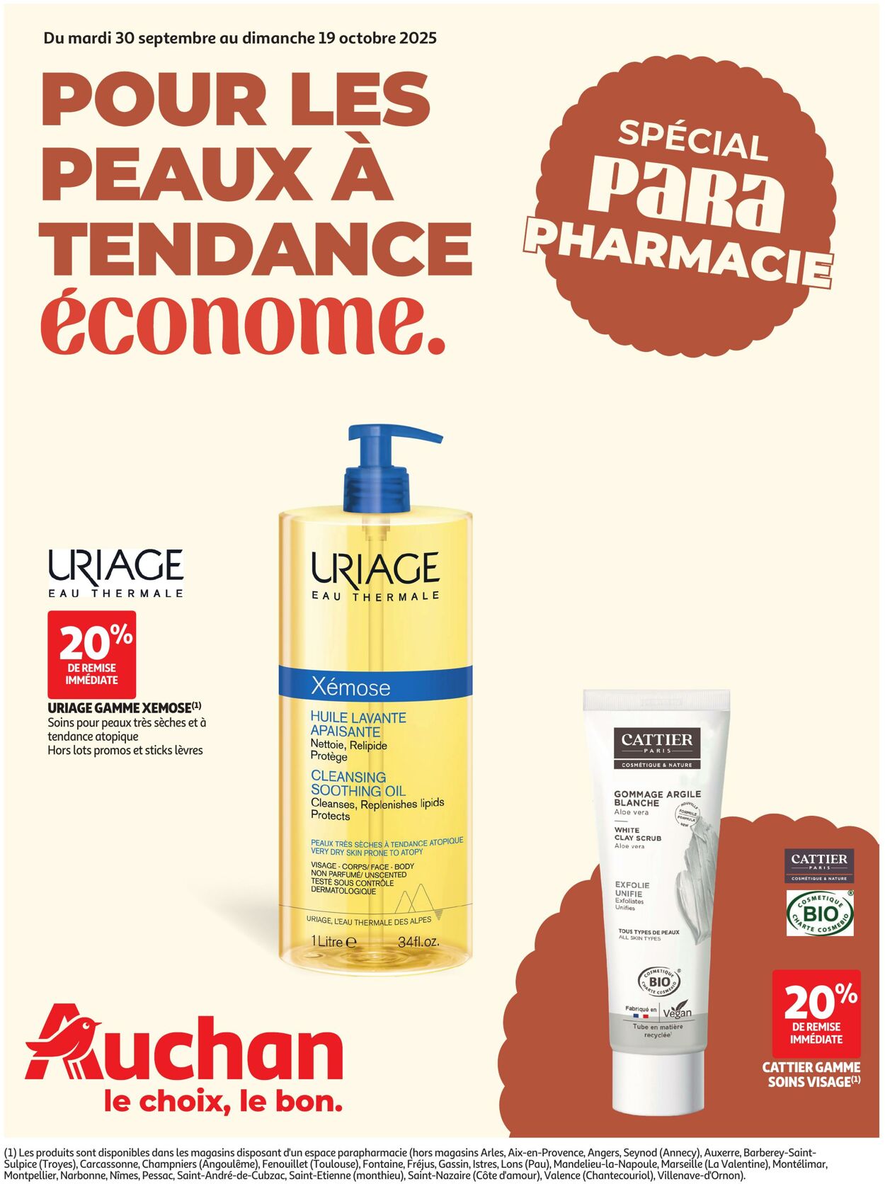 Catalogue Auchan 30.09.2025 - 19.10.2025