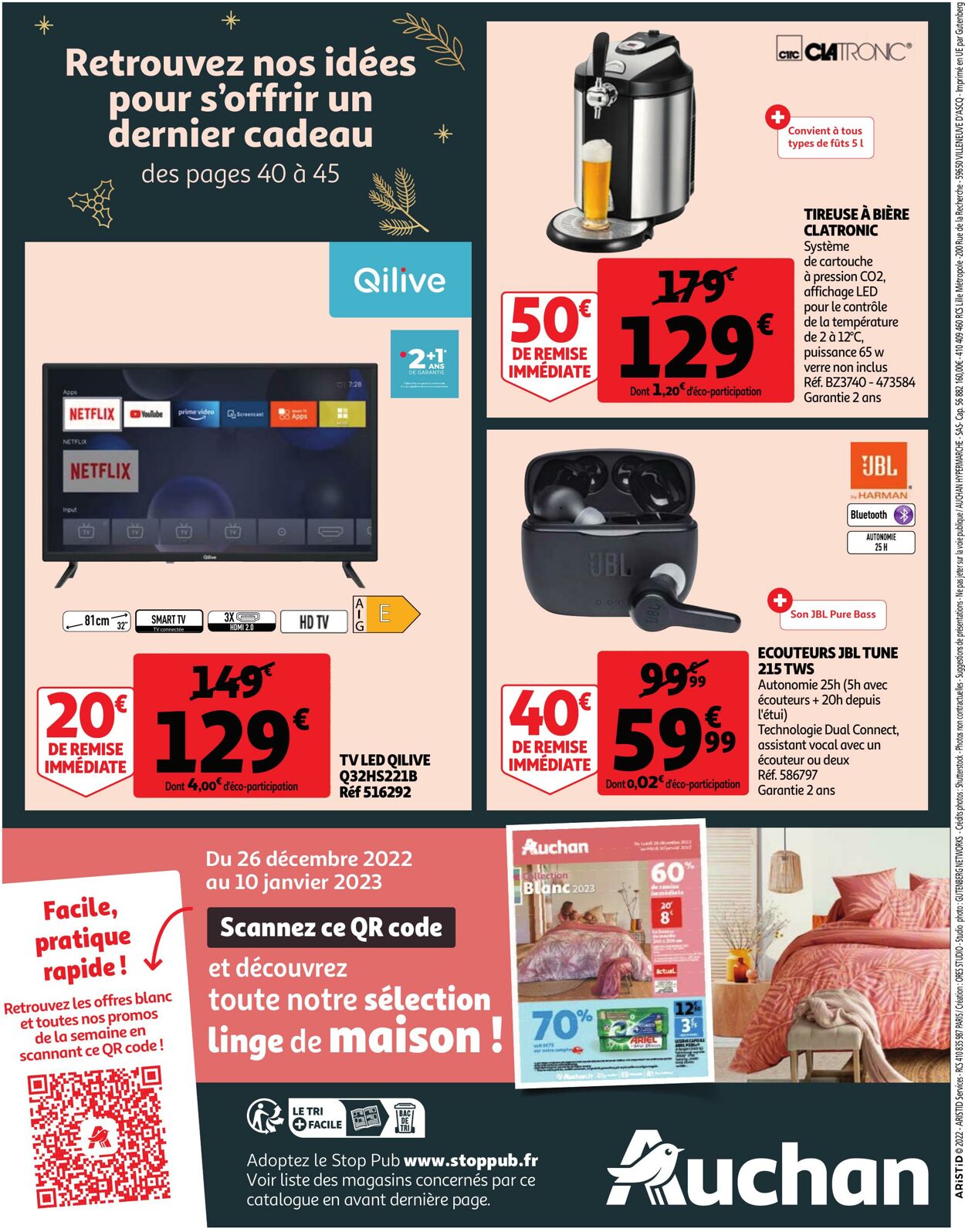 Catalogue Auchan 27.12.2022 - 31.12.2022