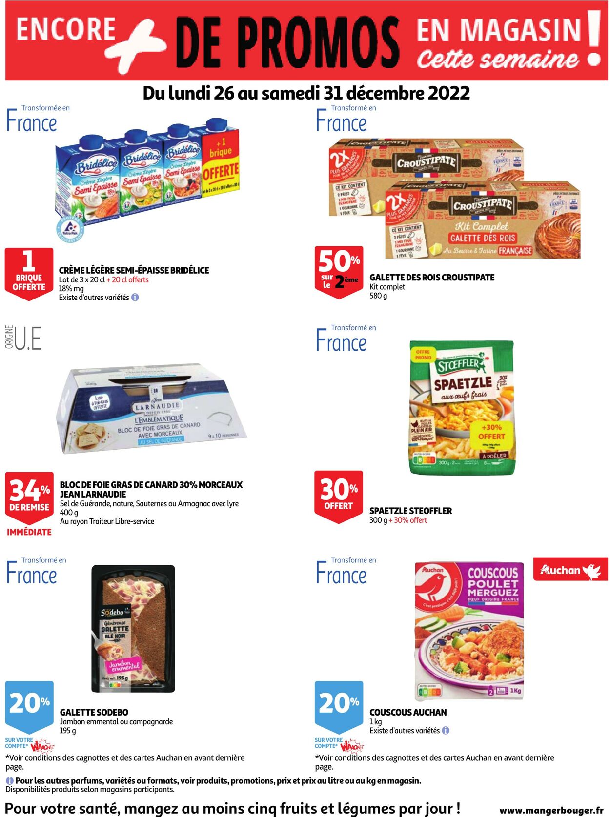 Catalogue Auchan 27.12.2022 - 31.12.2022