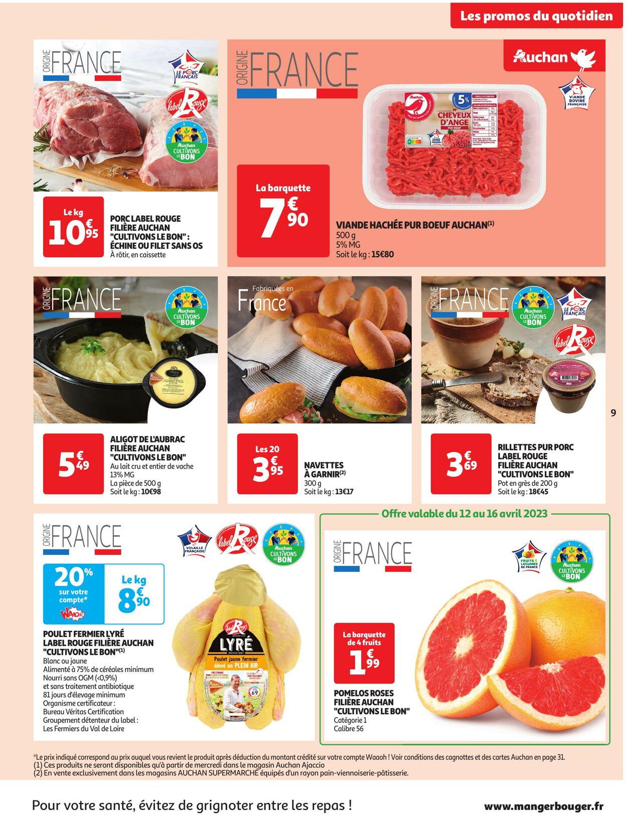 Catalogue Auchan 12.04.2023 - 23.04.2023