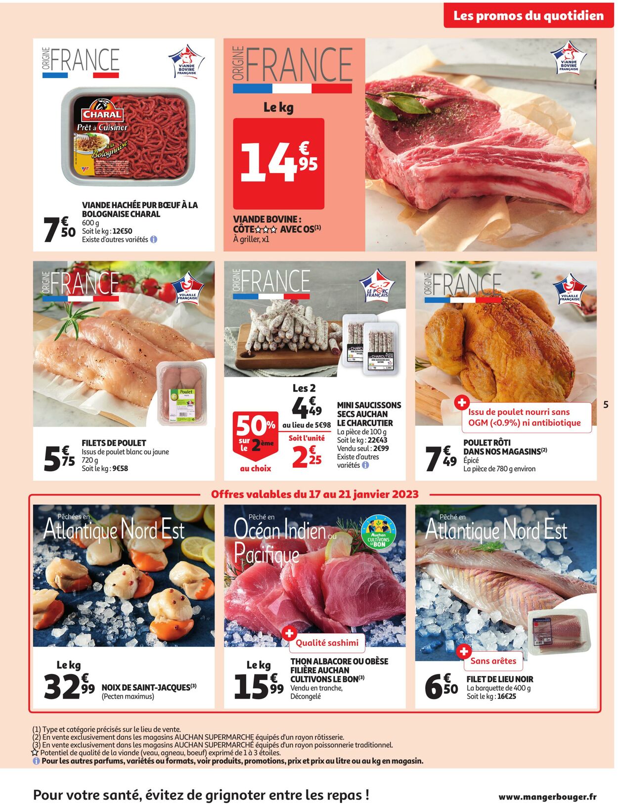 Catalogue Auchan 17.01.2023 - 22.01.2023