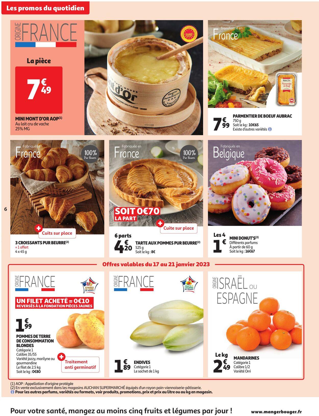 Catalogue Auchan 17.01.2023 - 22.01.2023