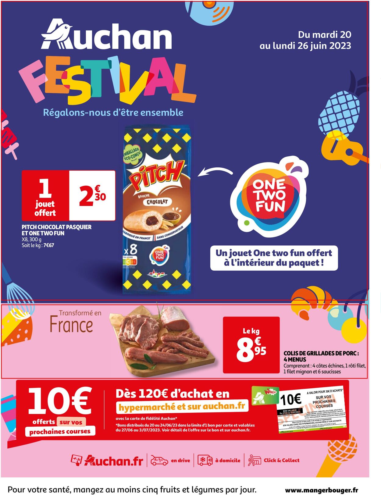 Catalogue Auchan 20.06.2023 - 26.06.2023