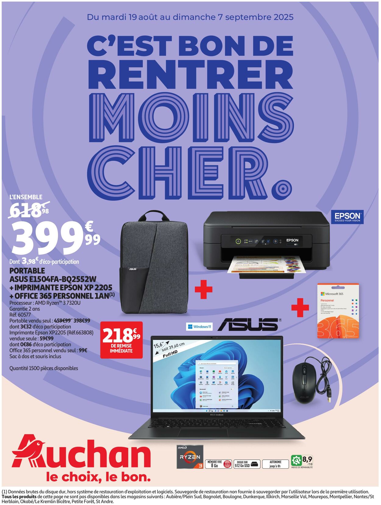 Catalogue Auchan 19.08.2025 - 07.09.2025