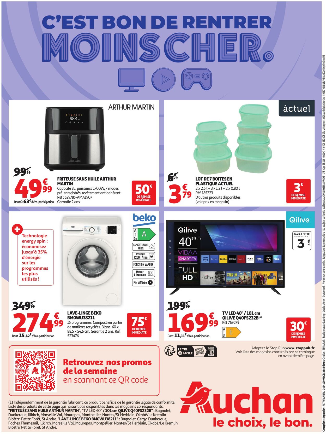 Catalogue Auchan 19.08.2025 - 07.09.2025