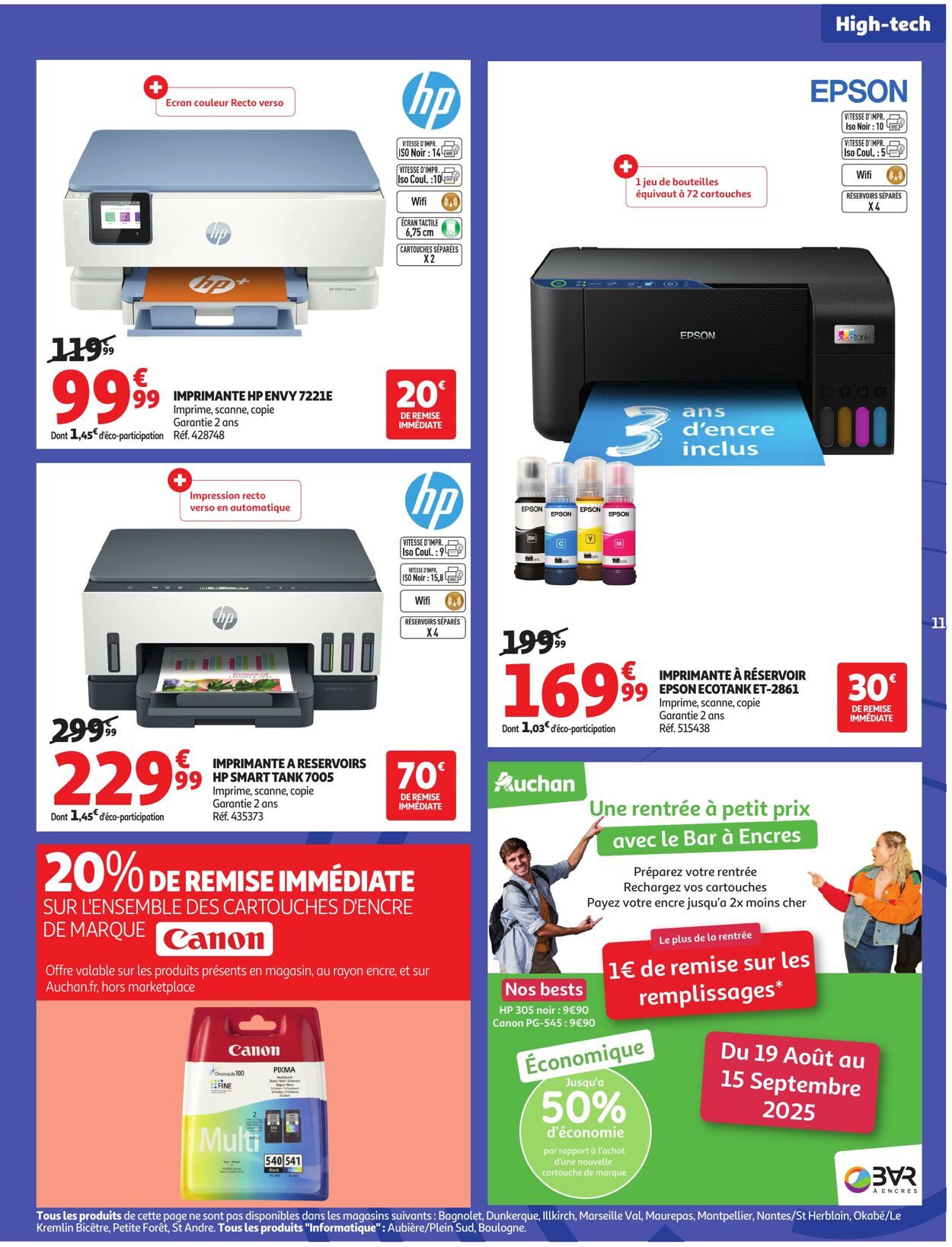 Catalogue Auchan 19.08.2025 - 07.09.2025