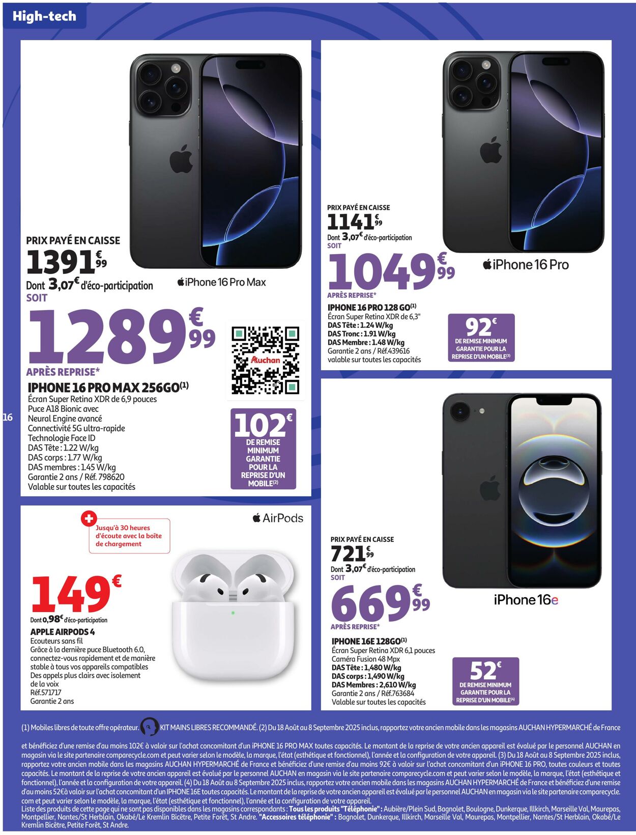 Catalogue Auchan 19.08.2025 - 07.09.2025