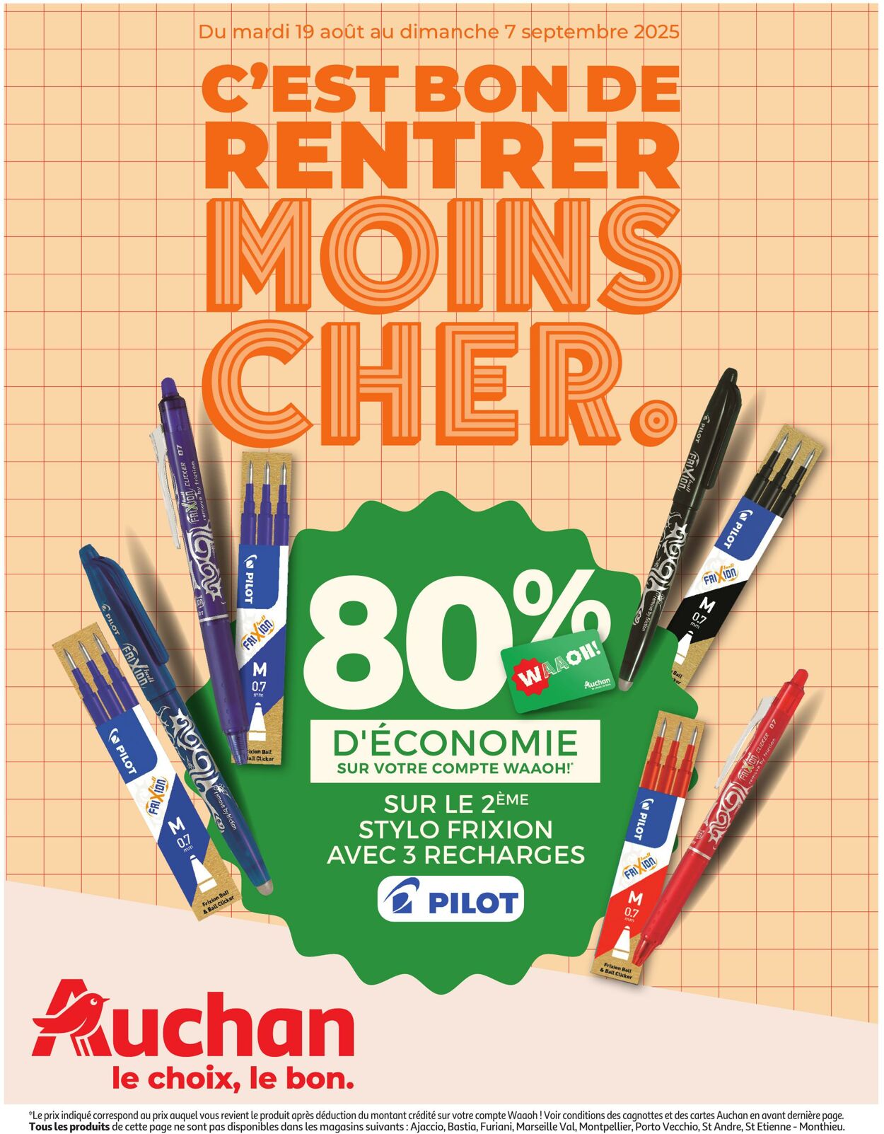 Catalogue Auchan 19.08.2025 - 07.09.2025