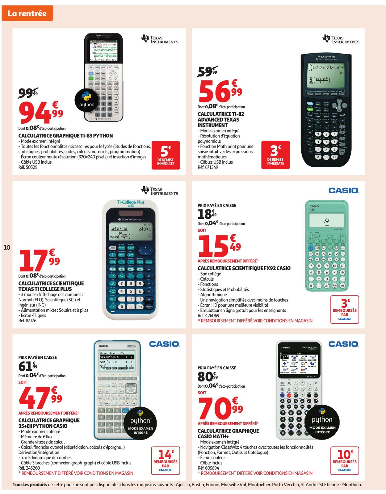 Catalogue Auchan 19.08.2025 - 07.09.2025