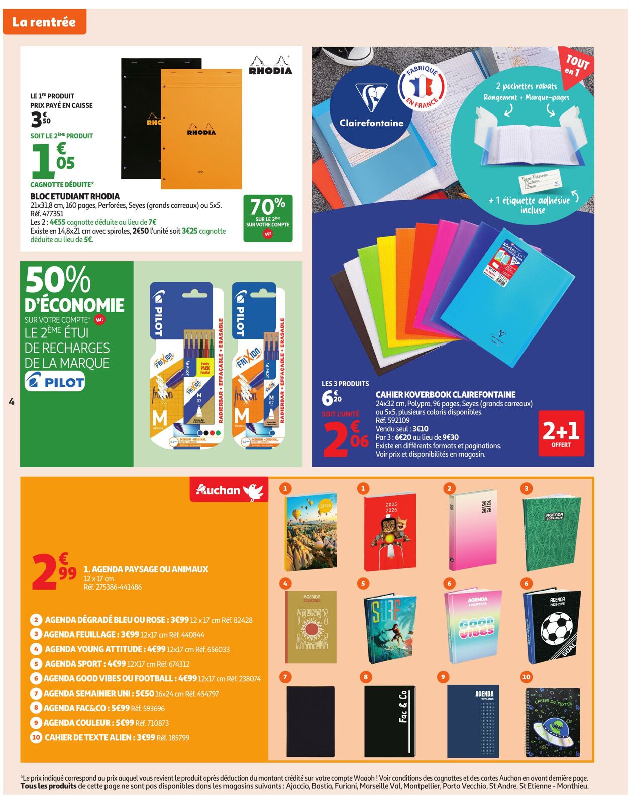 Catalogue Auchan 19.08.2025 - 07.09.2025