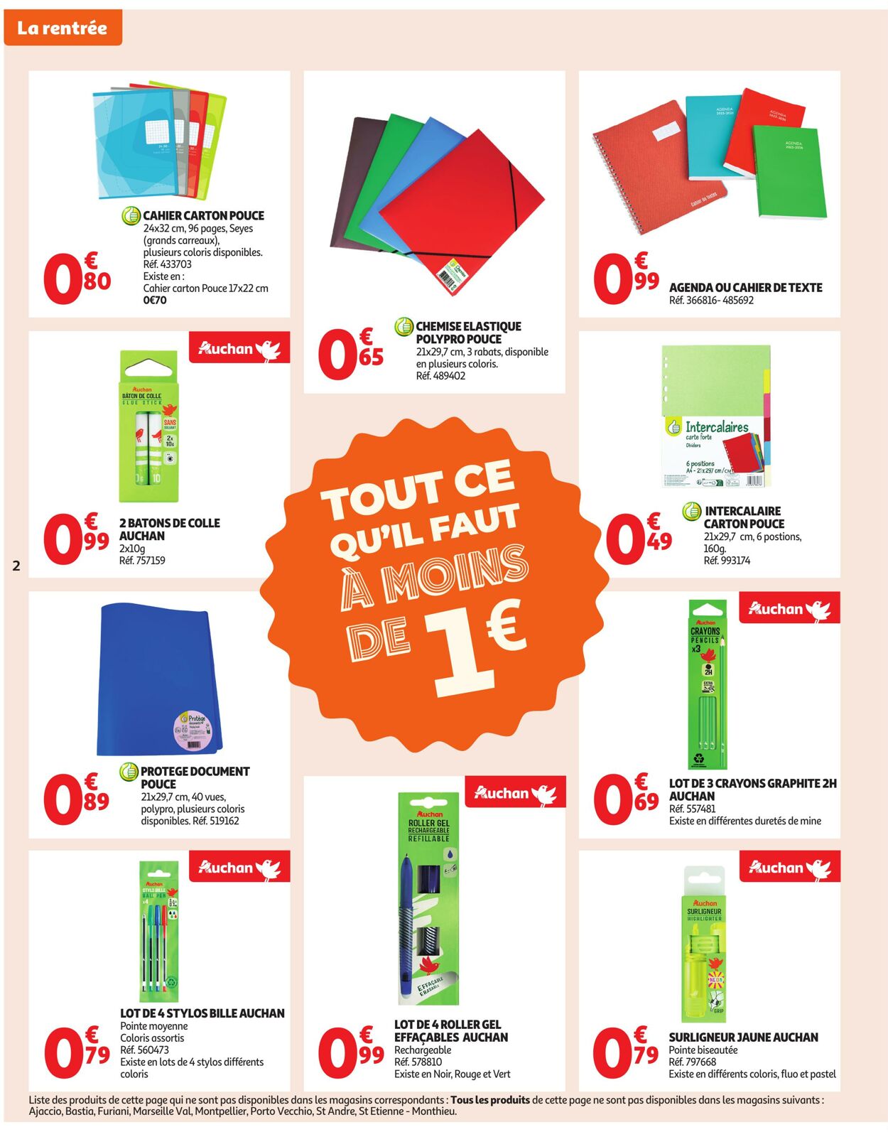 Catalogue Auchan 19.08.2025 - 07.09.2025
