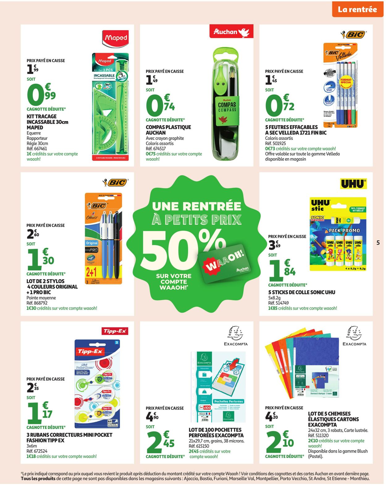 Catalogue Auchan 19.08.2025 - 07.09.2025