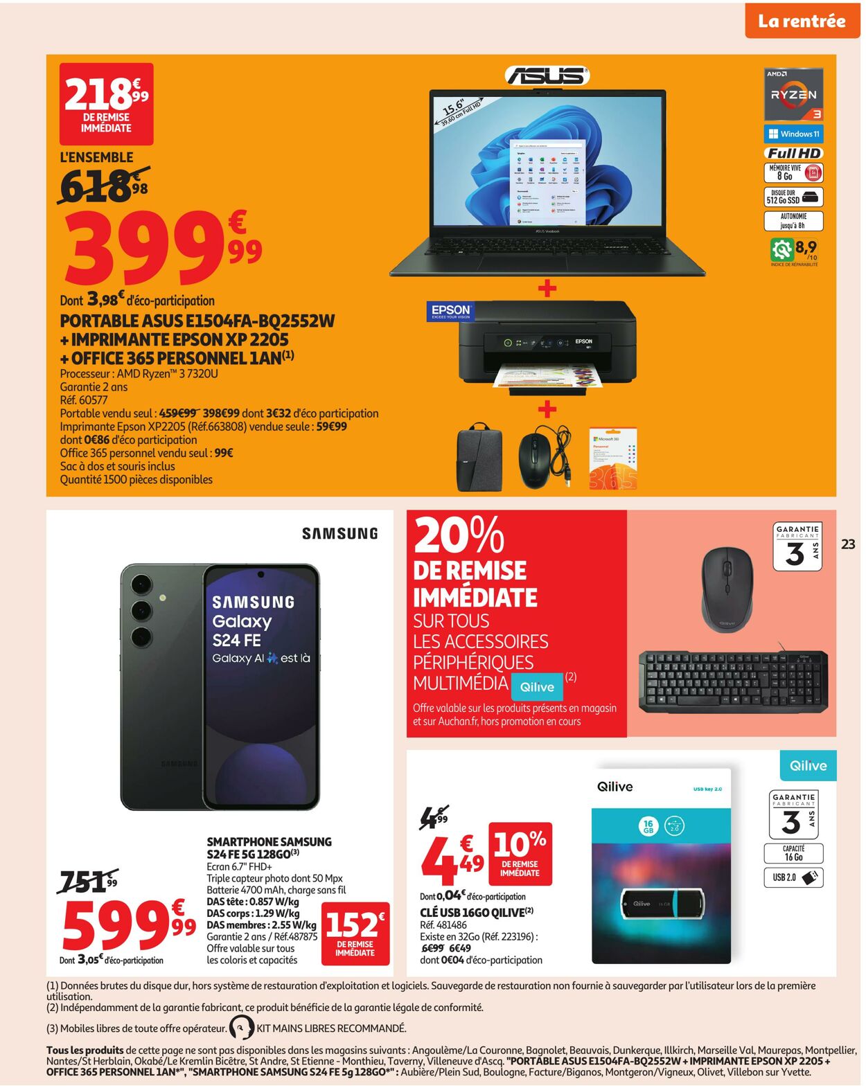 Catalogue Auchan 19.08.2025 - 07.09.2025