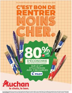 Catalogue Auchan 19.08.2025 - 07.09.2025