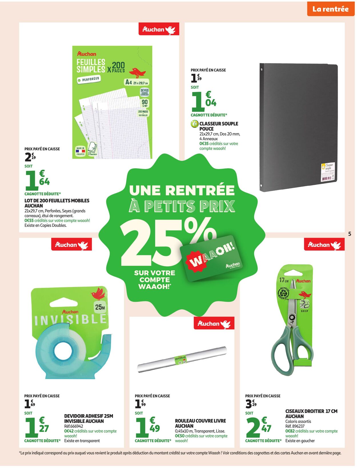 Catalogue Auchan 19.08.2025 - 06.09.2025