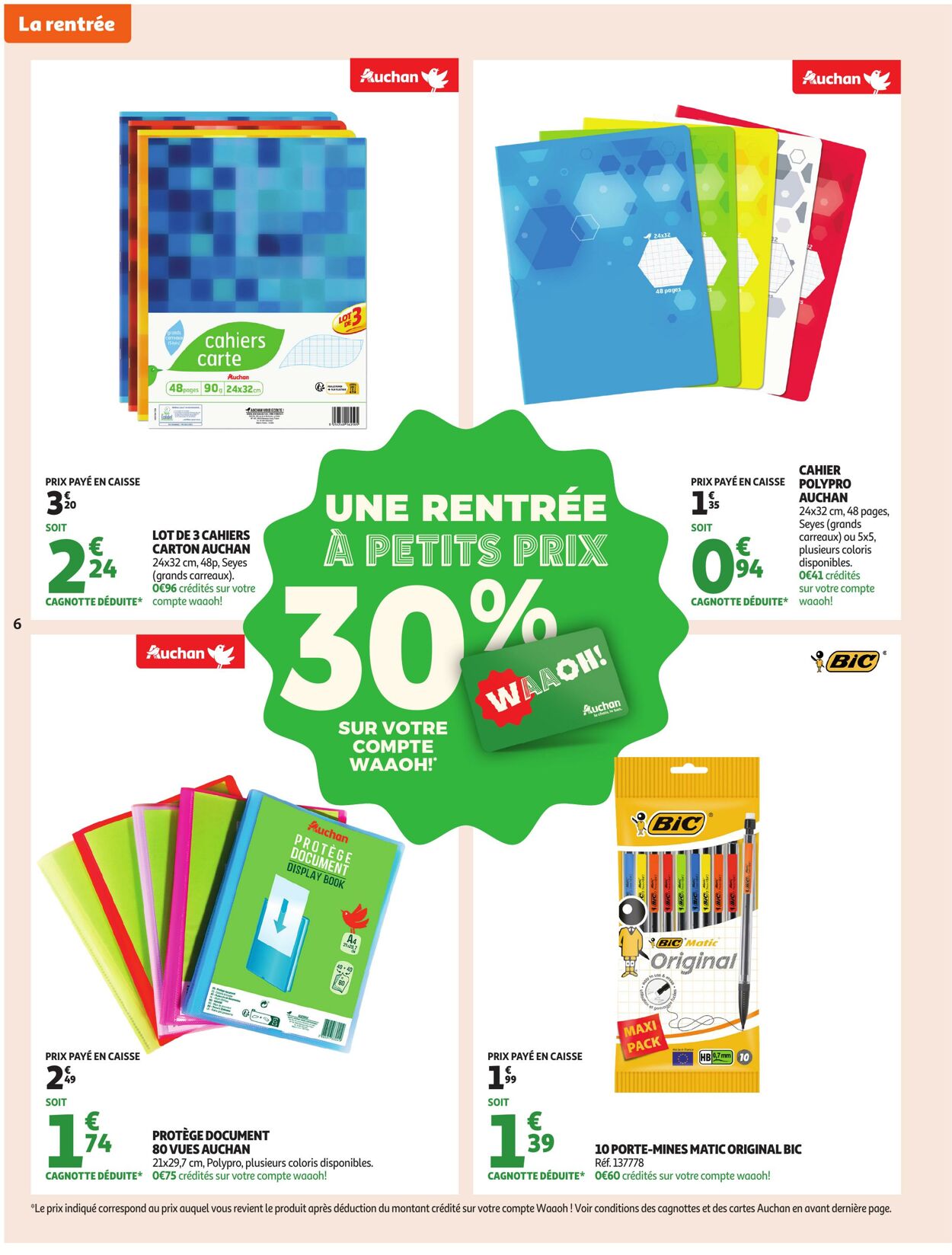 Catalogue Auchan 19.08.2025 - 06.09.2025