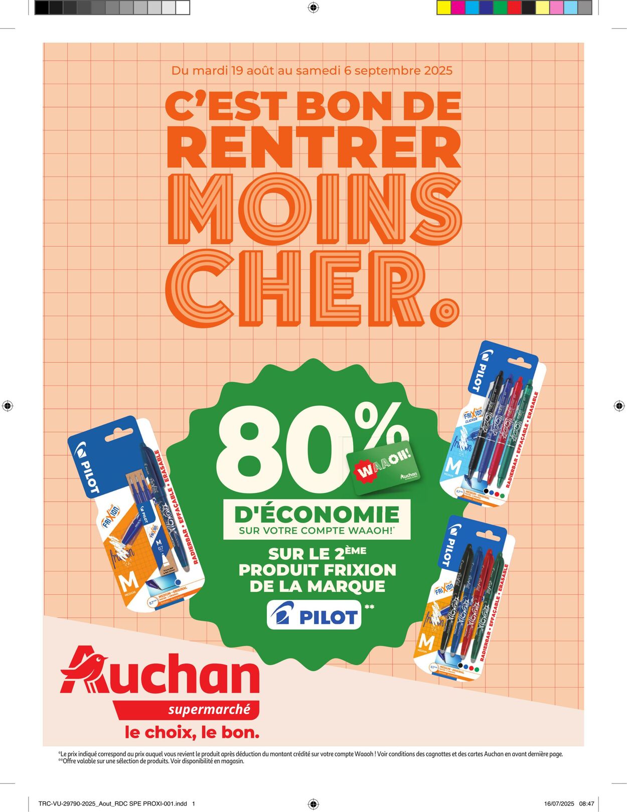 Catalogue Auchan 19.08.2025 - 06.09.2025