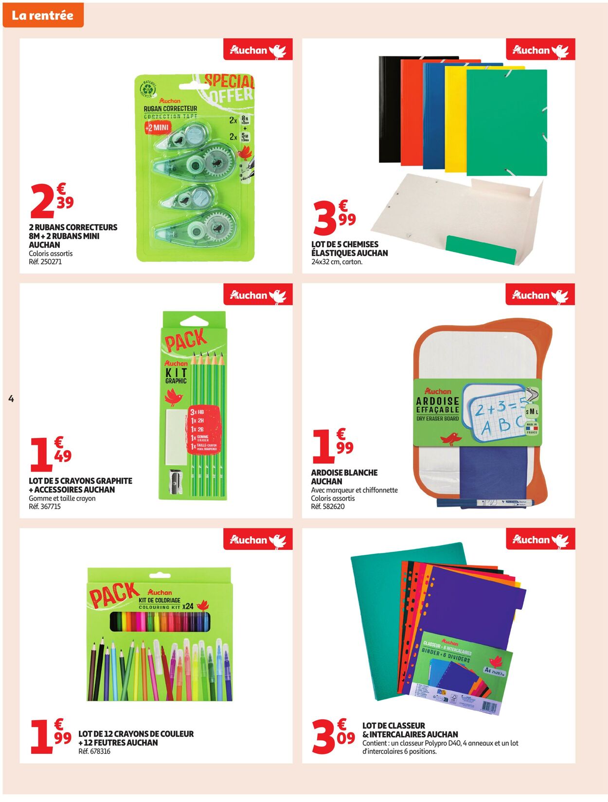 Catalogue Auchan 19.08.2025 - 06.09.2025