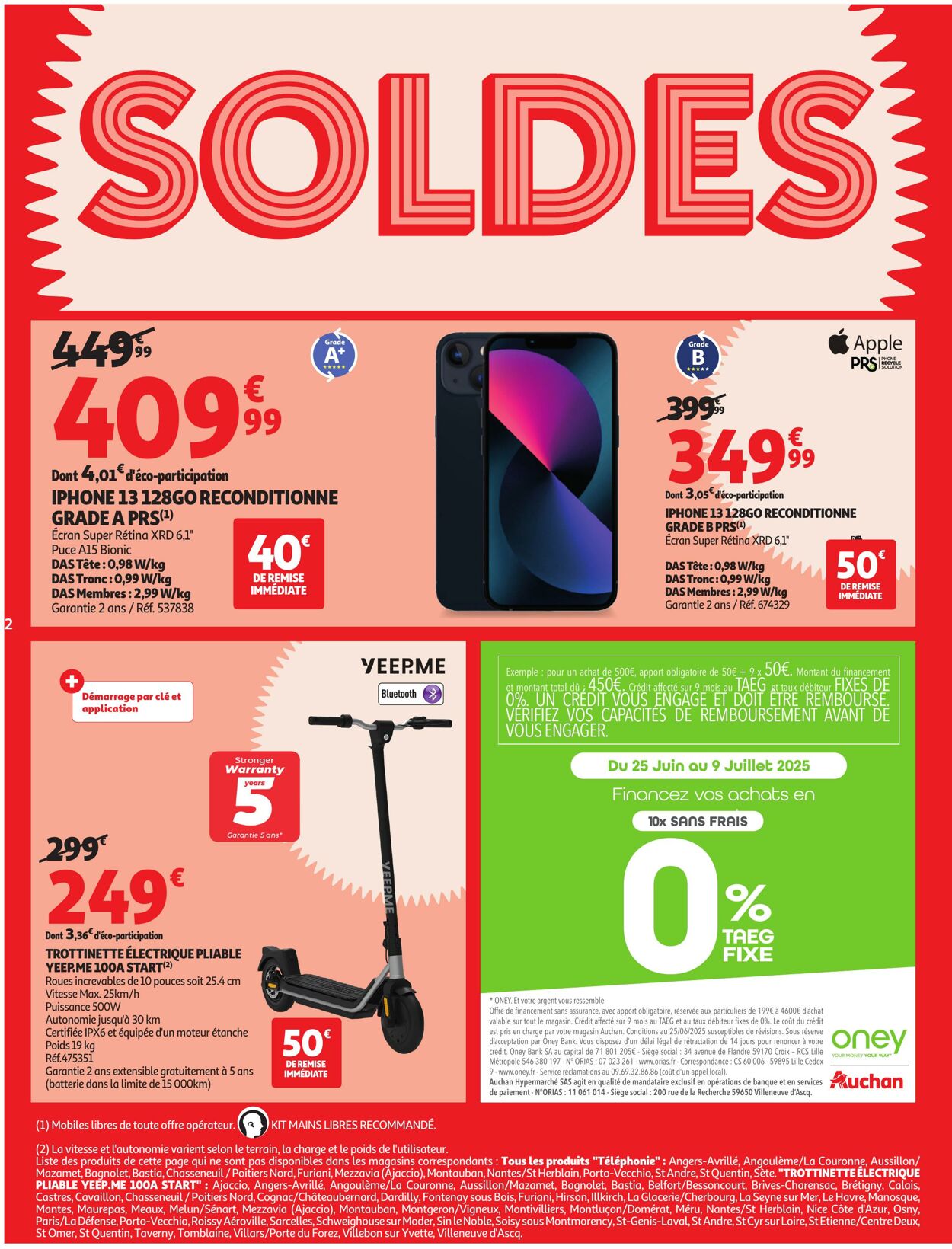 Catalogue Auchan 09.07.2025 - 05.08.2025