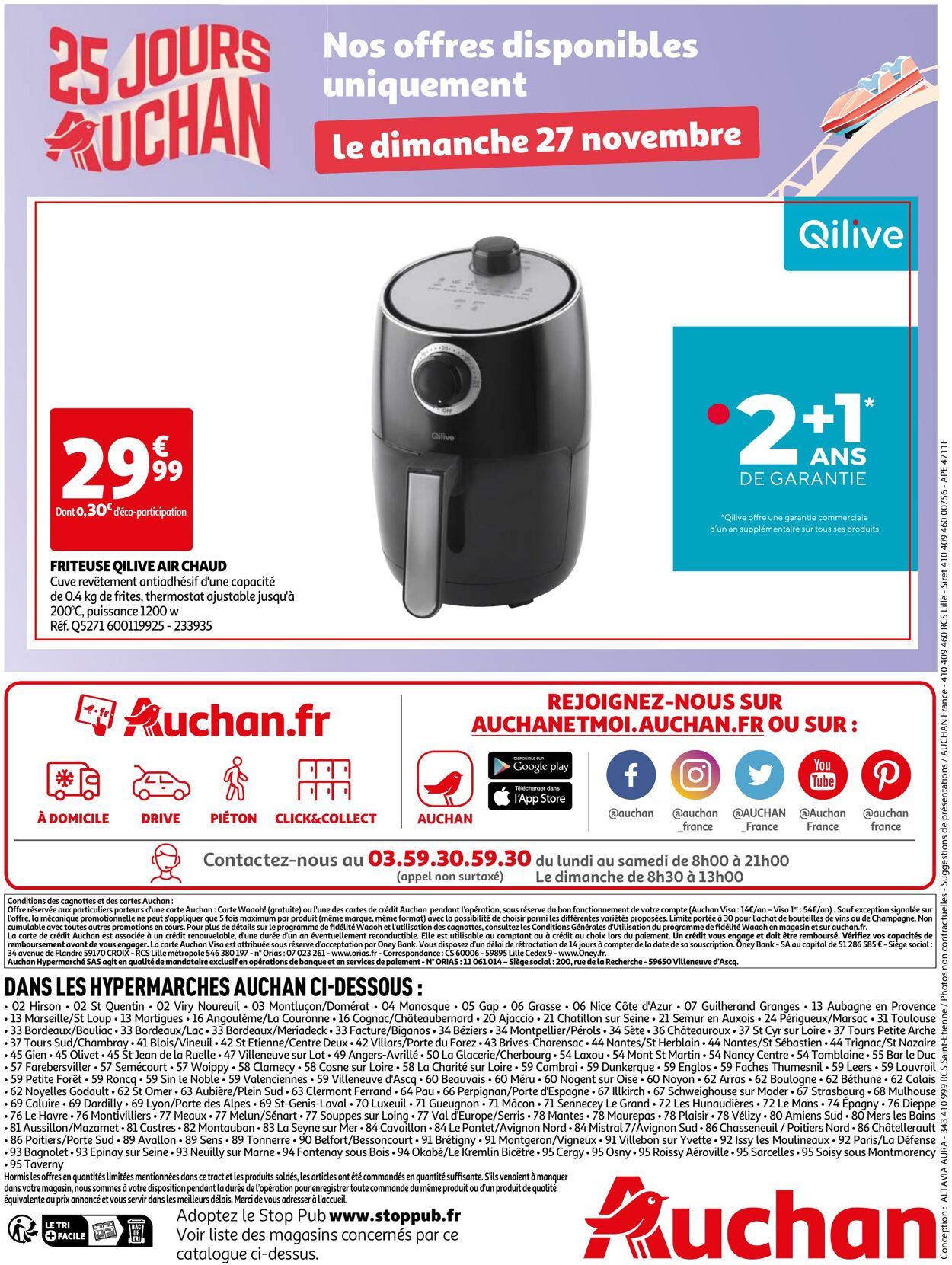 Catalogue Auchan 27.11.2022 - 27.11.2022