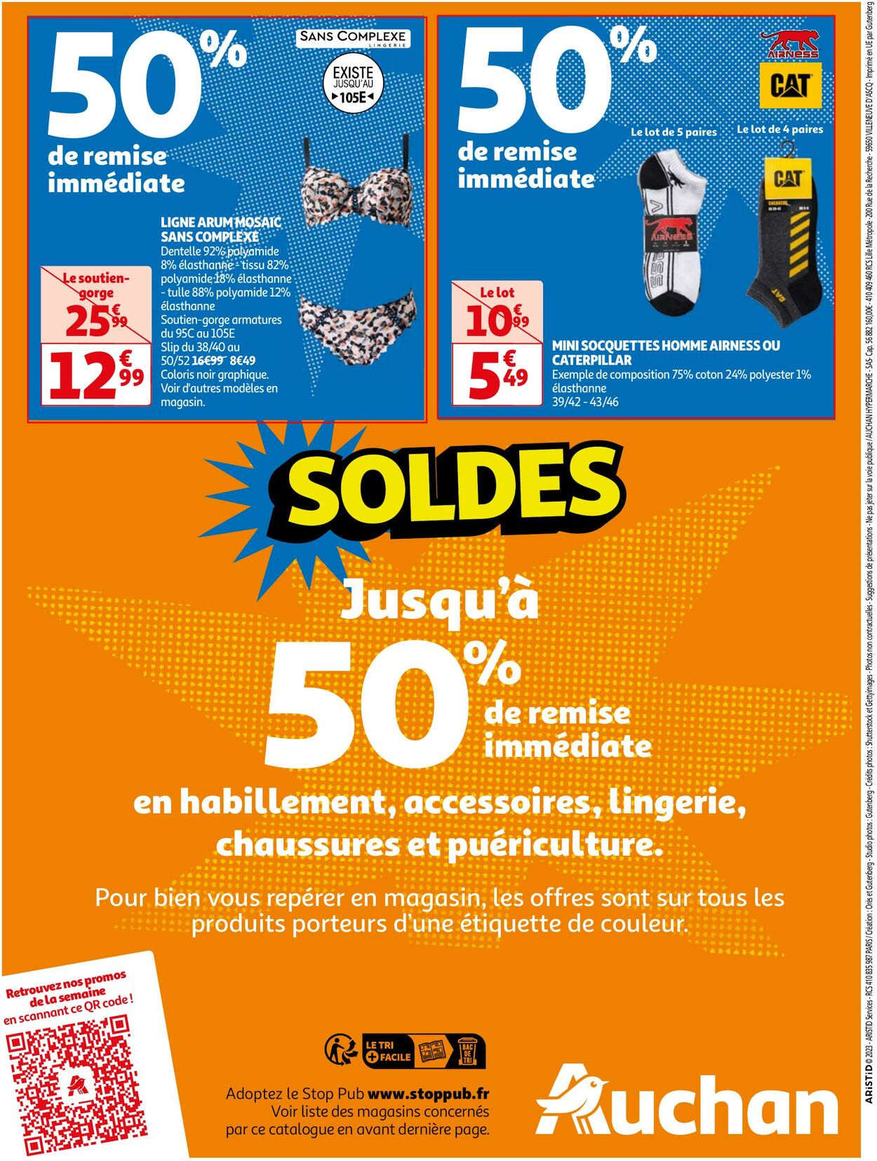 Catalogue Auchan 28.06.2023 - 25.07.2023