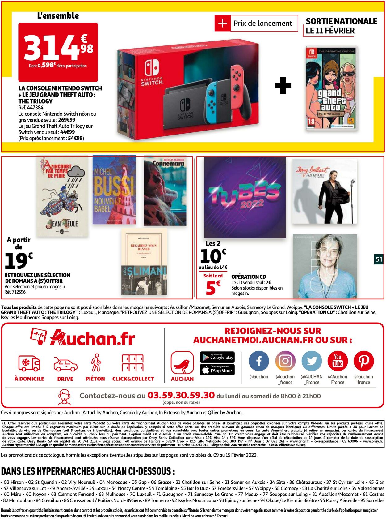 Catalogue Auchan 09.02.2022 - 15.02.2022