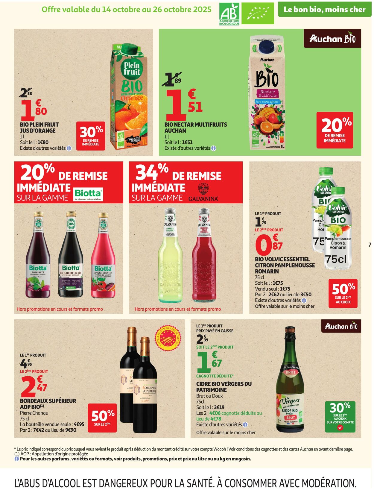 Catalogue Auchan 14.10.2025 - 25.10.2025