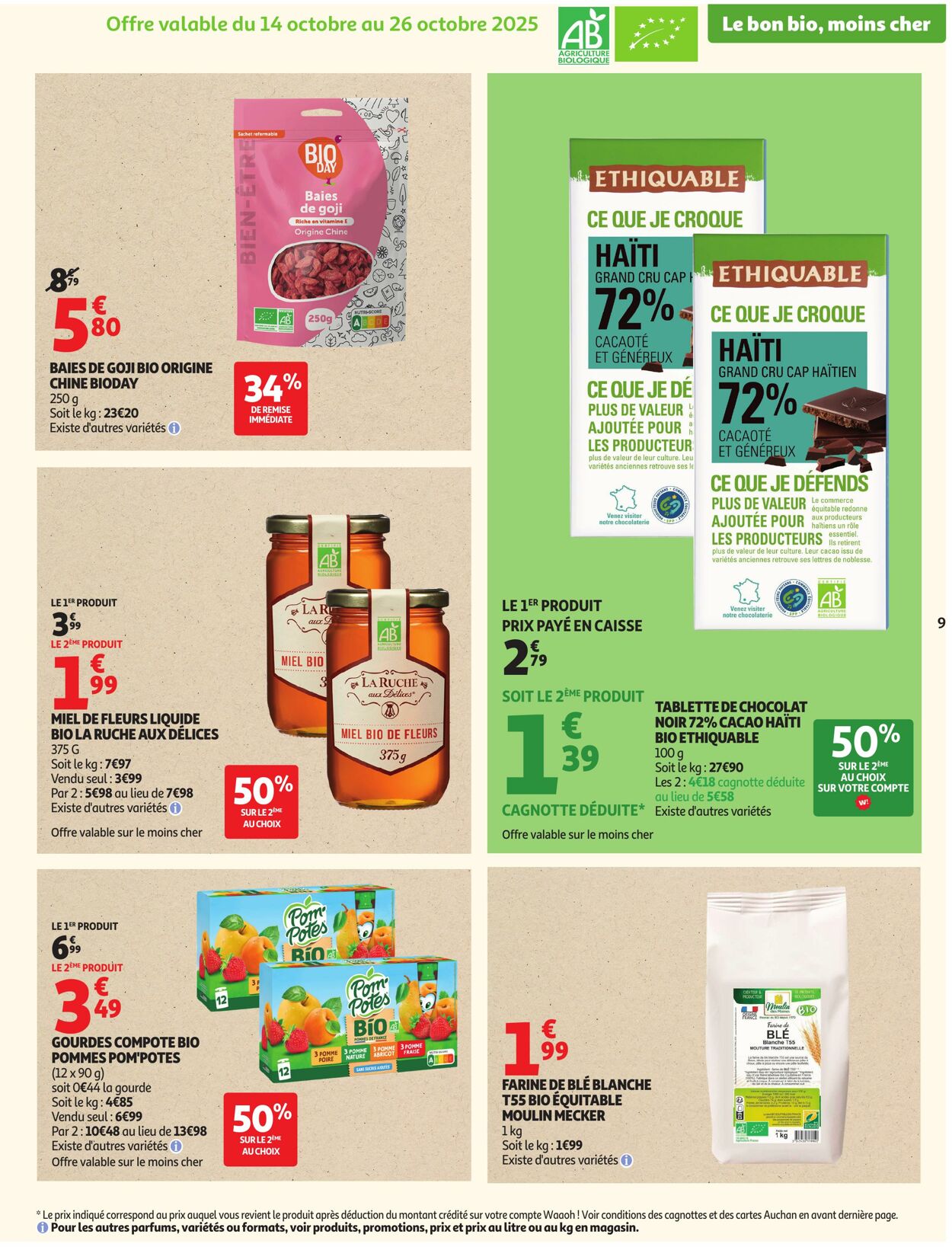 Catalogue Auchan 14.10.2025 - 25.10.2025