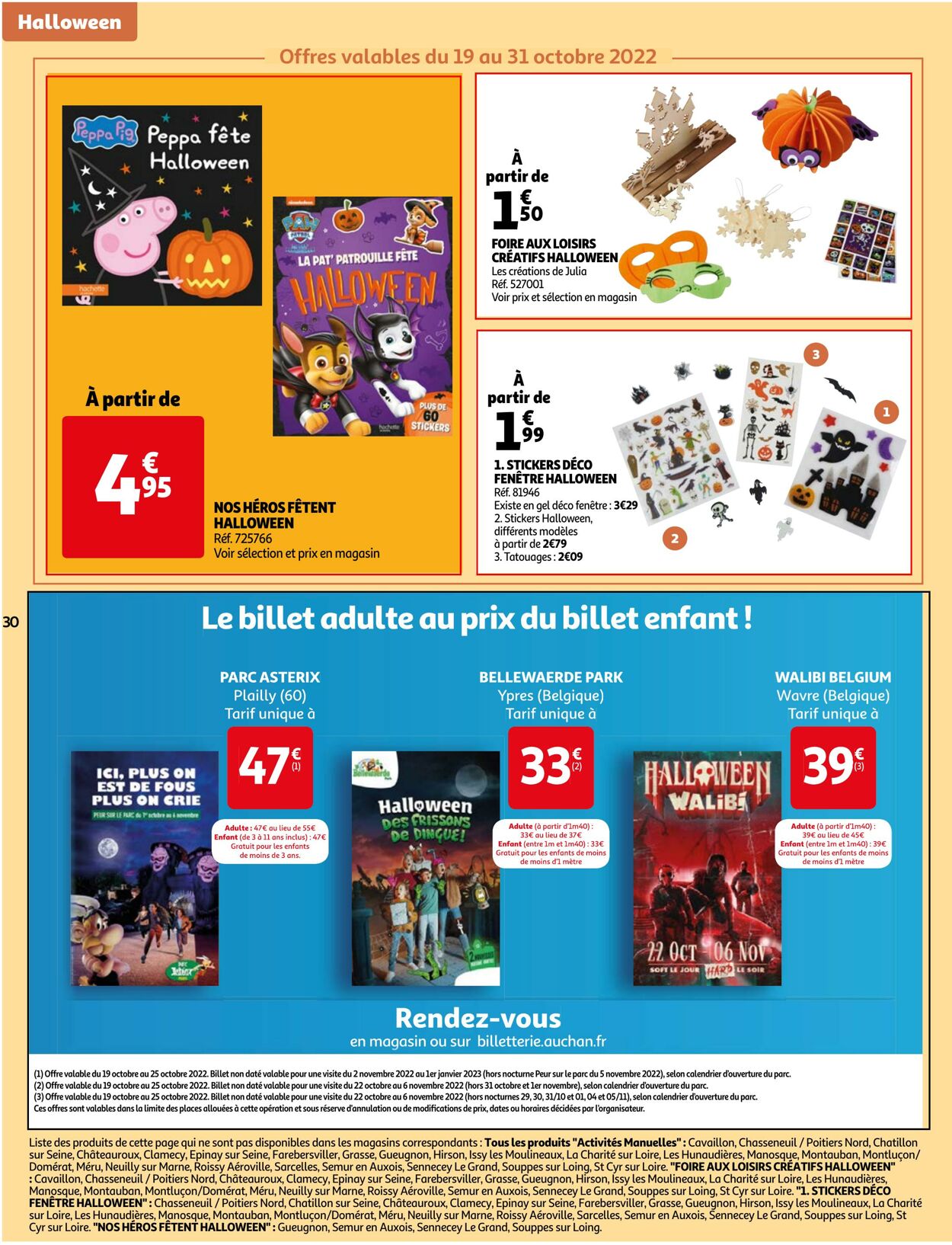 Catalogue Auchan 19.10.2022 - 25.10.2022