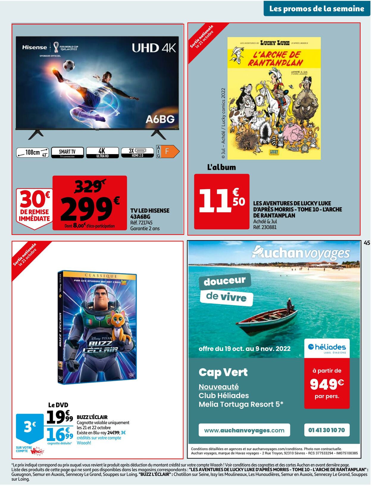 Catalogue Auchan 19.10.2022 - 25.10.2022