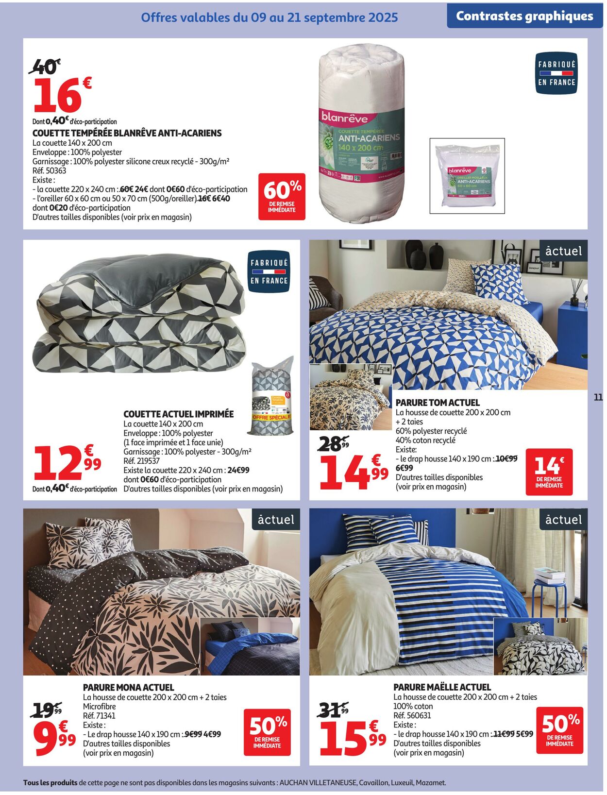 Catalogue Auchan 09.09.2025 - 26.10.2025